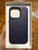 Funda Para iPhone 14 Piel Premium Magnética Azul