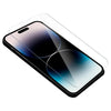 Mica Para iPhone 14 De Cristal Templado Dureza 9H .33mm HD